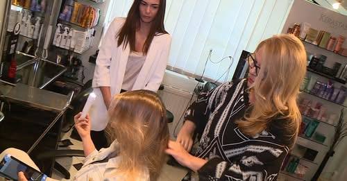 Diána Hölgyfodrászat Kaposvár Büki Diána mesterfodrász kép