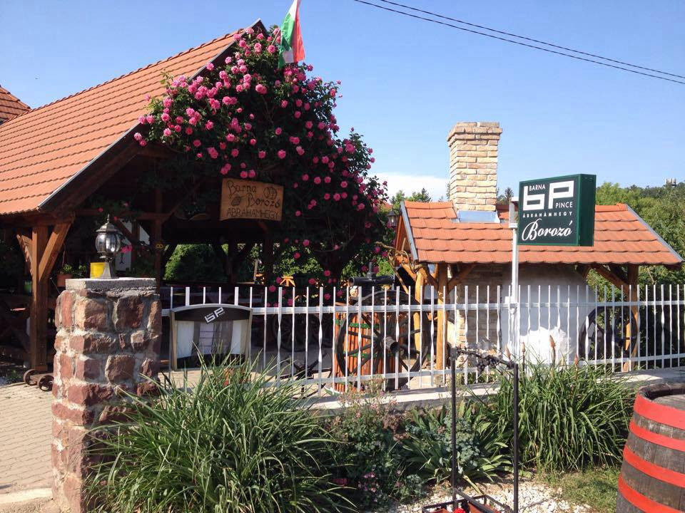 Barna Borozó Ábrahámhegy kép