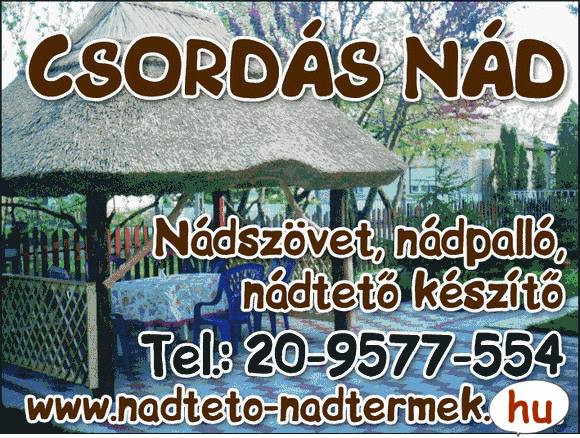 Nádtető, nádszövet, nádpadló készítés Csordásnád kép