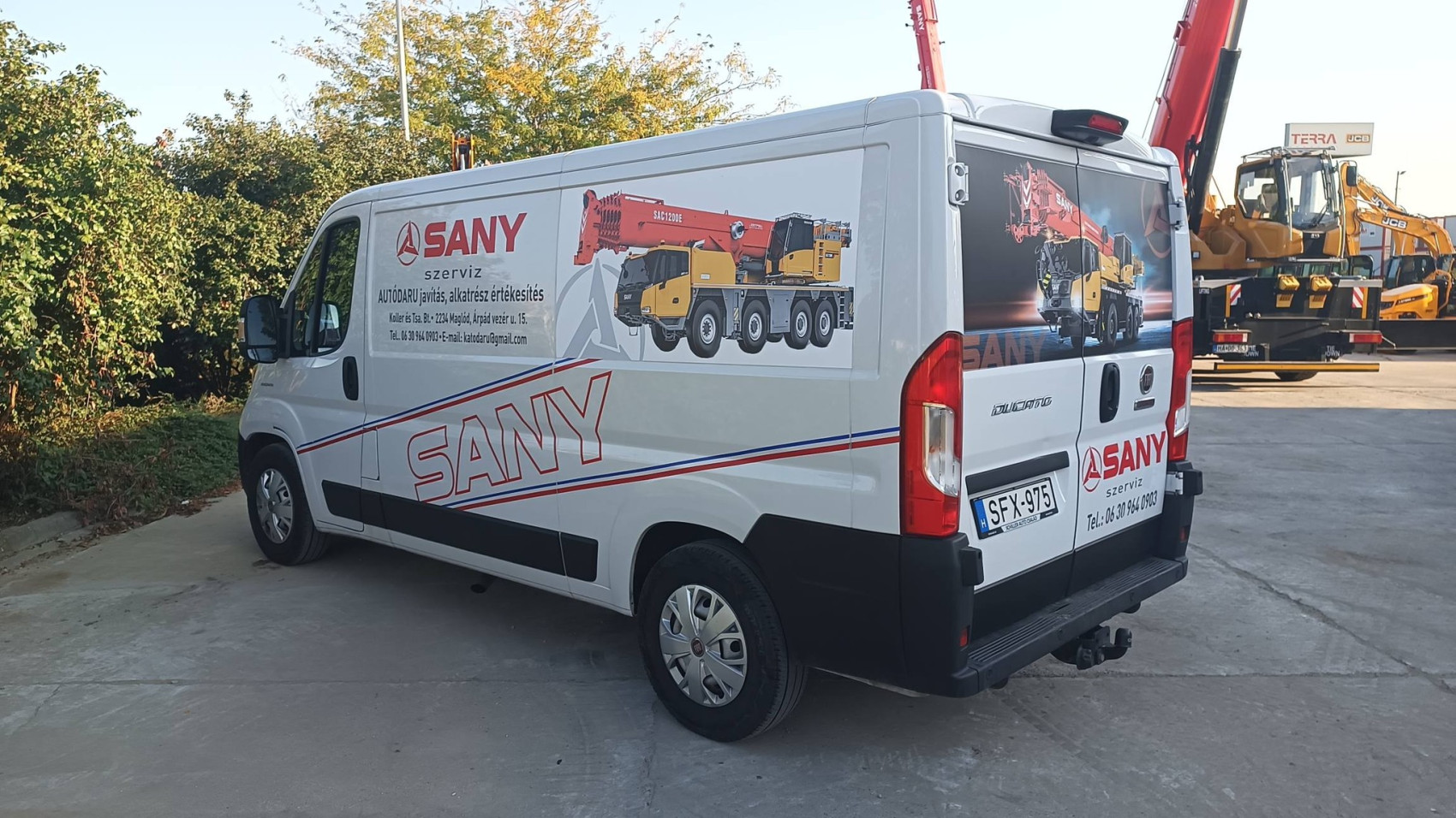 Koller & Társa  KATO és SANY autódaruk értékesítése, javítása, alkatrész értékesítés kép