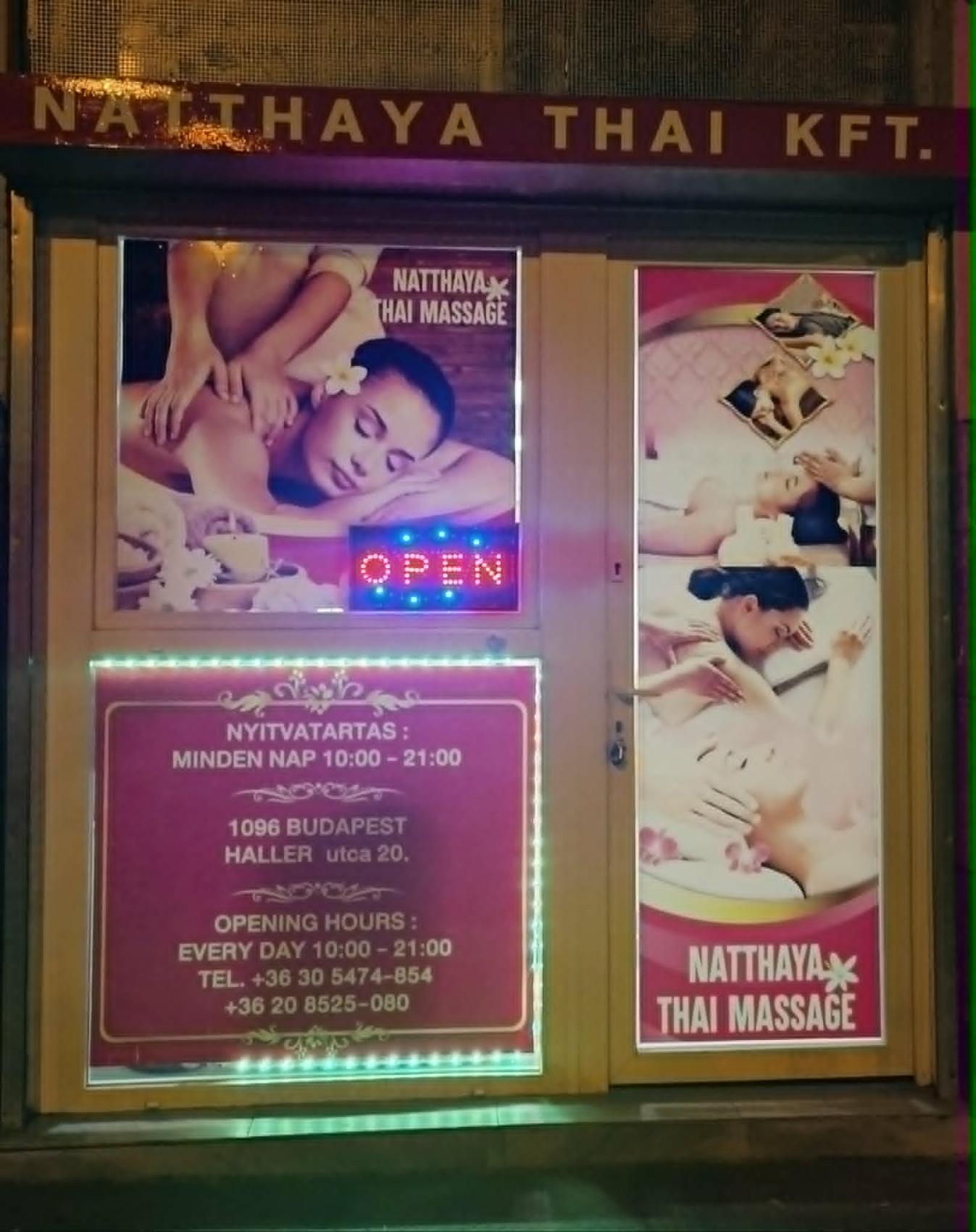 Tradicionális Thai masszázs Ferencváros 9. kerület Natthaya thai szalon kép