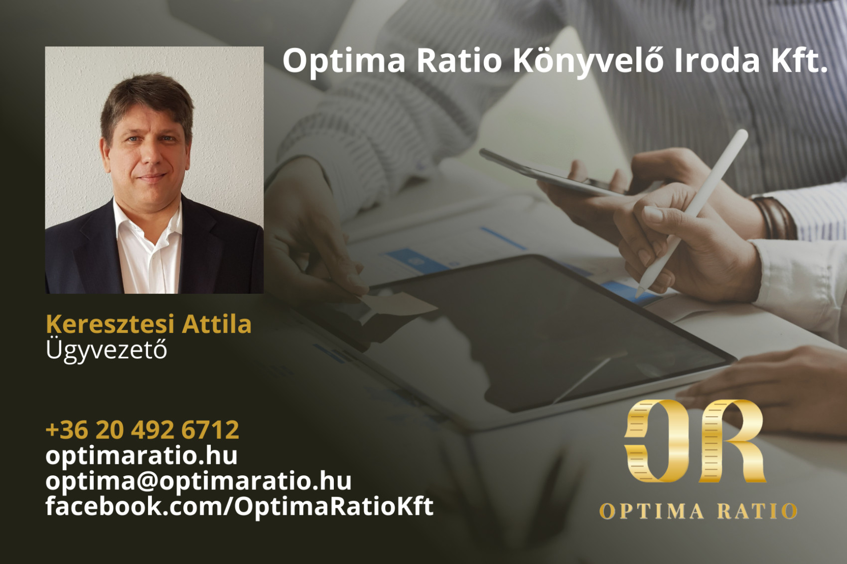 Teljeskörű könyvelés Óbudán Optima Ratio Kft kép
