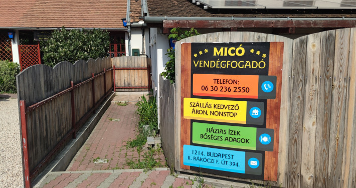 Micó Panzió, Étterem, Söröző, Rendezvény Csepel kép