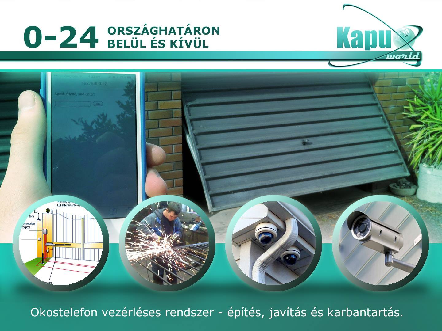 Garázskapu, ipari kapu Kapu-World Kft. Székesfehérvár kép