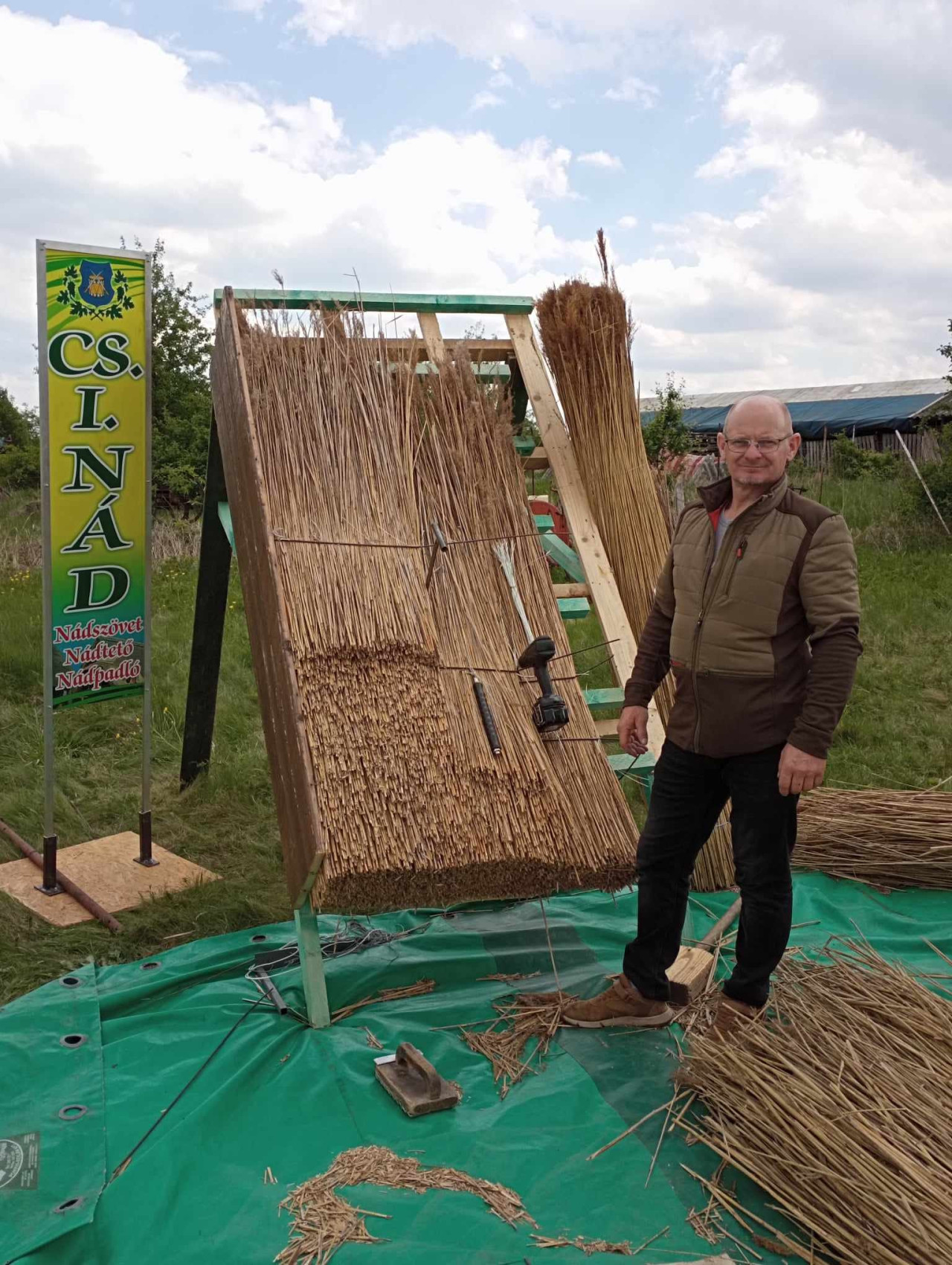 Nádtető, nádszövet, nádpadló készítés Csordásnád kép