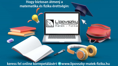 Matek Fizika Korep Online Lipovszky Péter kép