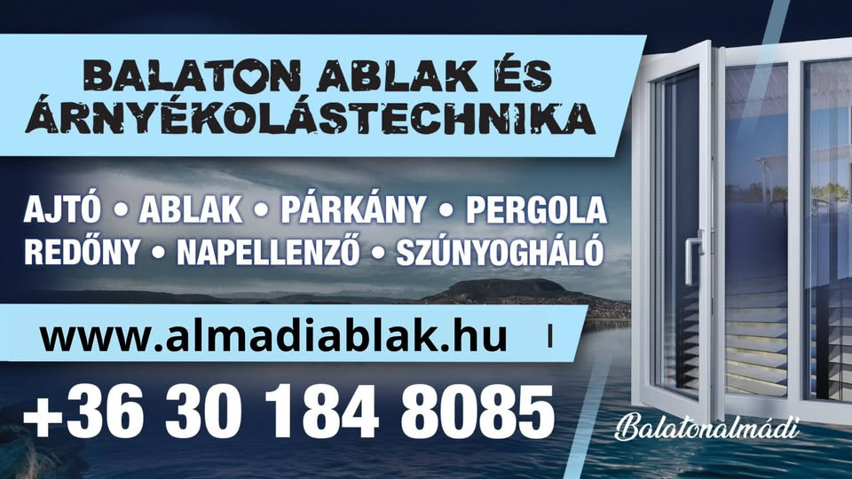 Nyílászáró beépítés és árnyékolás Balaton Ablak kép
