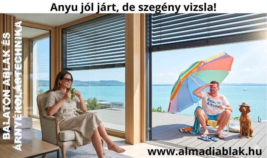 Nyílászáró beépítés és árnyékolás Balaton Ablak kép