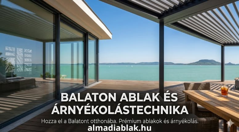 Nyílászáró beépítés és árnyékolás Balaton Ablak kép