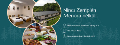 Menóra Vendégház Hollóháza Borsod vármegye kép