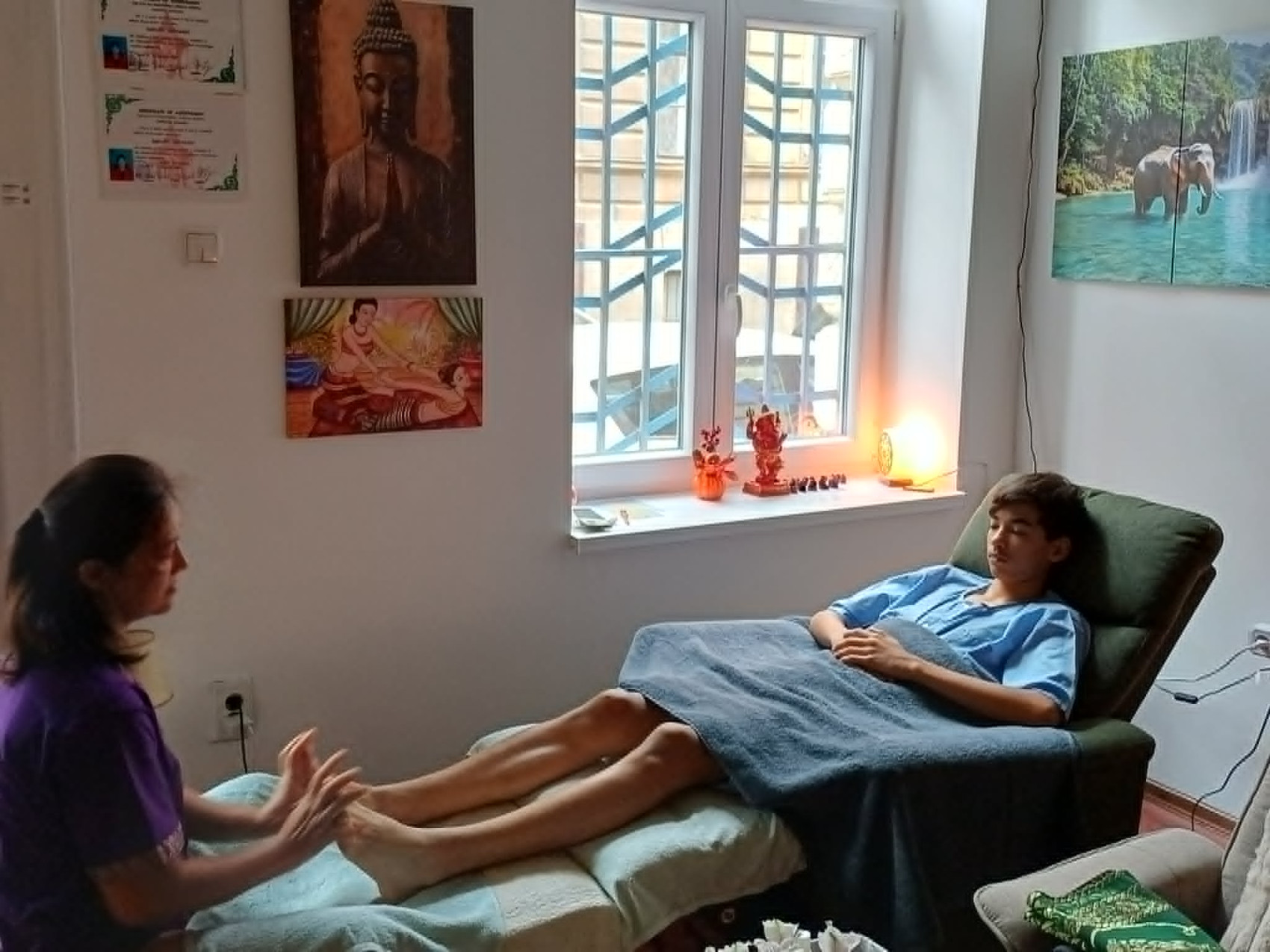 Laithai massage Tradicionális Thai masszázs Erzsébetváros 7. kerület kép