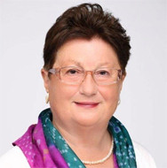 Dr. Szentmiklóssy Margit szakpszichológus, szakpszichoterapeuta, klinikai és neuropszichológus,főiskolai logopédus vezető tanár Budapest, kép