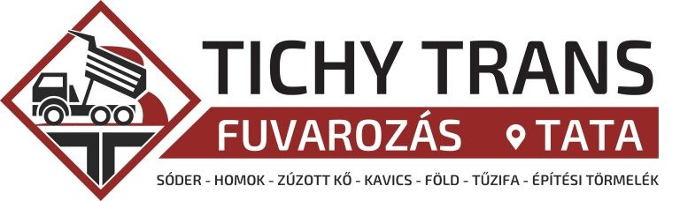 Homok, sóder, építési törmelék szállítás, fuvarozás  építőipari ömlesztett áruk Komárom-Esztergom megye Tichy fuvar kép